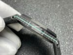 DIW Factory Audemars Piguet Royal Oak 15500 VOIDLINE Carbon Fiber Green Line Rubber Strap Black Dial - Image 5