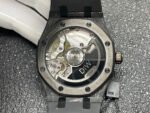 DIW Factory Audemars Piguet Royal Oak 15500 VOIDLINE Carbon Fiber Orange Line Rubber Strap Black Dial - Image 7