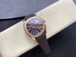 E7 Factory Patek Philippe Aquanaut 40mm 5167R-001 Rose Gold Rubber Strap Brown Dial - Image 4