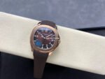E7 Factory Patek Philippe Aquanaut 40mm 5167R-001 Rose Gold Rubber Strap Brown Dial - Image 5