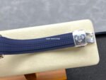 E7 Factory Patek Philippe Aquanaut 40mm 5168G-001 White Gold Rubber Strap Blue Dial - Image 9