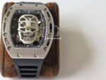 EUR Factory Richard Mille RM052 44mm Full Titanium Black Rubber Strap Skeletonized Black Dial - Image 2