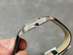F1 Factory Cartier Santos Dumont WSSA0032 33.9mm Steel Leather Strap Roman Numerals Silver Dial - Image 6