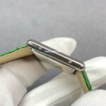 F1 Factory Cartier Tank Louis Cartier WSTA0056 25.5mm Steel Leather Strap Green Dial - Image 5