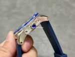 F5 Factory Cartier Calibre de Cartier Diver WSCA0010 42mm Steel Rubber Strap Roman Numerals Blue Dial - Image 6