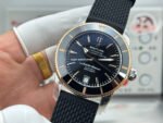GF Factory Breitling Superocean Heritage B20 UB2010121B1A1 42mm Rubber Strap Gold Steel Black Dial - Image 5