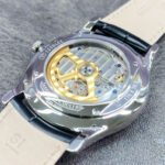 GF Factory Jaeger-LeCoultre Master Ultra Thin Réserve de Marche Q1378420 39mm Steel Leather Strap Silver Dial - Image 7