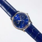 GF Factory Jaeger-LeCoultre Master Ultra Thin Réserve de Marche Q1378480 39mm Steel Leather Strap Blue Dial - Image 3