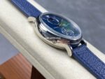 GR Factory IWC Portofino Complete Calendar 41mm Steel Leather Strap Blue Dial - Image 5