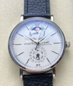 GR Factory IWC Portofino Complete Calendar IW359001 41mm Steel Leather Strap White Dial