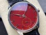 GR Factory IWC Portuguese IW358315 40mm Steel Leather Strap Arabic Numerals Red Dial - Image 2
