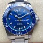 GR Factory Longines HydroConquest GMT L 3.790.4.96.6 41mm Full Steel Blue Dial