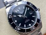 GR Factory Longines HydroConquest GMT L3.790.4.56.6 41mm Full Steel Black Dial - Image 2