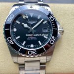 GR Factory Longines HydroConquest GMT L3.790.4.56.6 41mm Full Steel Black Dial