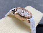 GR Factory Patek Philippe Aquanaut 5268/200R-001 38.8mm Rose Gold White Rubber Strap White Dial - Image 6