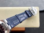 GR Factory Vacheron Constantin Overseas Dual Time 7900V-110A-B334 41mm Steel Leather Strap Blue Dial - Image 7