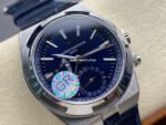 GR Factory Vacheron Constantin Overseas Dual Time 7900V-110A-B334 41mm Steel Leather Strap Blue Dial - Image 2