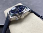 GR Factory Vacheron Constantin Overseas Dual Time 7900V-110A-B334 41mm Steel Leather Strap Blue Dial - Image 5