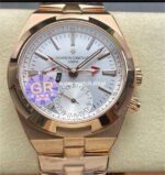 GR Factory Vacheron Constantin Overseas Dual Time 7900V/000R-B336 41mm Full Gold Silver Dial