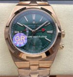 GR Factory Vacheron Constantin Overseas Dual Time 7920V/210R-B965 41mm Full Gold Green Dial