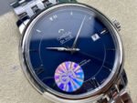 GT Factory Omega De Ville Prestige 424.10.37.20.03.001 39.5mm Full Steel Roman Number Blue Dial - Image 2