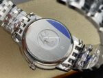 GT Factory Omega De Ville Prestige 424.13.40.20.06.002 39.5mm Full Steel Blue Roman Number Silver Web Weaving Dial - Image 8