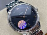 GT Factory Omega De Ville Prestige 434.10.40.20.01.001 40mm Full Steel Rose Gold Point Roman Number Black Dial - Image 2