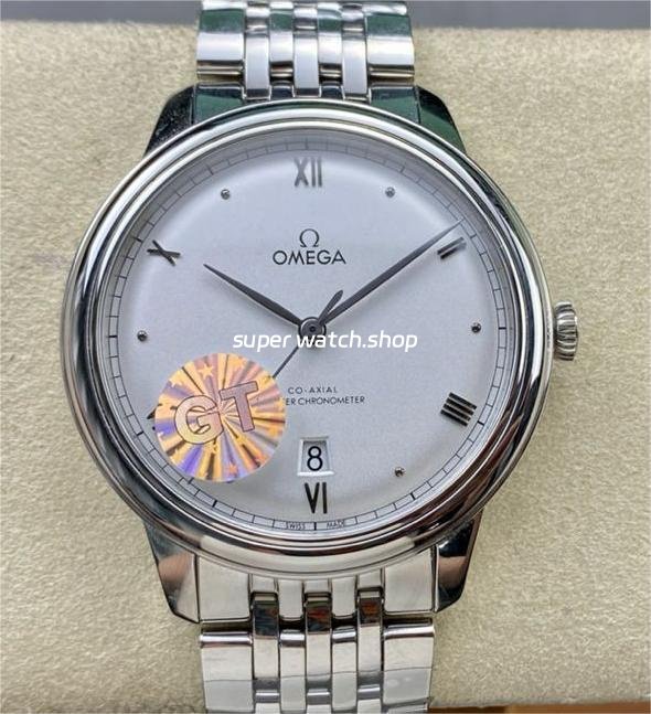 GT-Factory-Omega-De-Ville-Prestige-434.10.40.20.02.001-40mm-Full-Steel-PointRoman-Number-Silver-Dial-4.jpg GT Factory Omega De Ville Prestige 434.10.40.20.02.001 40mm Full Steel Point Roman Number Silver Dial - Image 1