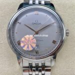 GT Factory Omega De Ville Prestige 434.10.40.20.06.001 40mm Full Steel Rose Gold Point Roman Number Silver Dial