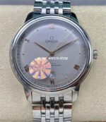 GT Factory Omega De Ville Prestige 434.10.40.20.06.001 40mm Full Steel Rose Gold Point Roman Number Silver Dial