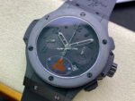 HB Factory Hublot Big Bang 301.CX.134.RX 44mm Steel Rubber Strap Black Dial - Image 3