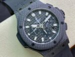 HB Factory Hublot Big Bang 301.QX.1724.RX 44mm Carbon Rubber Strap Black Dial - Image 2