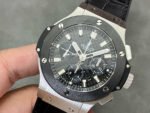 HB Factory Hublot Big Bang 301.SM.1770.LR 44mm Steel Rubber Strap Black Dial - Image 3