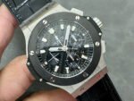 HB Factory Hublot Big Bang 301.SM.1770.LR 44mm Steel Rubber Strap Black Dial - Image 2