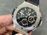 HB Factory Hublot Big Bang 301.SX.130.RX 44mm Steel Rubber Strap Black Dial - Image 2