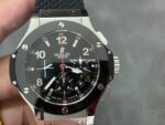 HB Factory Hublot Big Bang 301.SX.130.RX 44mm Steel Rubber Strap Black Dial