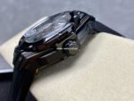 HB Factory Hublot Big Bang Sang Bleu 418.CX.1107.RX.MXM22 45mm Ceramic Black Rubber Strap White Needle Skeletonized Black Dial - Image 6