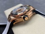 HB Factory Hublot Big Bang Sang Bleu 418.OX.2001.RX.MXM20 45mm Rose Gold White Rubber Strap Skeletonized White Dial - Image 6
