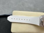 HB Factory Hublot Classic Fusion 550.NS.2200.RW.1804.ORL20 40mm Diamond Steel White Rubber Strap White Dial - Image 8
