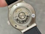 HB Factory Hublot Classic Fusion  565.NX.8970.LR 38mm Titanium Leather Strap Green Dial - Image 7