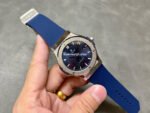HB Factory Hublot Classic Fusion Blue 542.NX.7170.RX 42mm Titanium Rubber Strap Blue Dial - Image 4