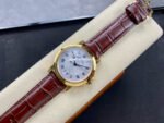 HG Factory Breguet Marine 5817BA 12 9V8 39mm Gold Leather Strap Silver Dial - Image 4