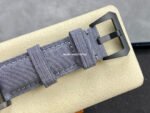 HW Factory Panerai Luminor Marina Pam02121 44mm Titanium Textile Strap Arabic Numerals Grey Dial - Image 8