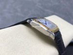 J12 Factory Cartier Santos W2SA0016 35.1mm Leather Strap Roman Numerals Silver Dial - Image 6