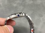 J12 Factory Cartier Santos WSSA0018 39.8mm Roman Numerals Silver Dial - Image 6