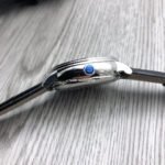 JB Factory Blancpain Villeret 6025-1542-55b 42.5mm Steel Leather Strap Silver Dial - Image 6