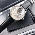 JB Factory Blancpain Villeret 6025-1542-55b 42.5mm Steel Leather Strap Silver Dial - Image 3