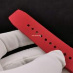 JB Factory Richard Mille Skull 44.3mm Titanium Red  Rubber Strap Skeletonized Black Dial - Image 9