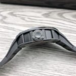 JB Factory Richard Mille Skull 44.3mm，Titanium Black Rubber Strap Skeletonized Black Dial - Image 5