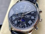 LGS Factory Longines Master Collection Moonphase L2.673.4.51.3 40mm Steel Leather Strap Black Dial - Image 3